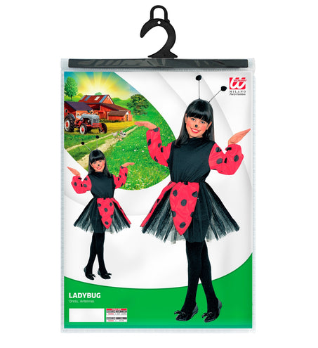 e-carnavalskleding-SYK Lieveheersbeestje jurk Sprietje kind