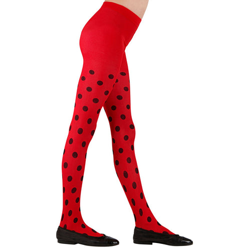 e-carnavalskleding-SYK Lieveheersbeestje panty kind