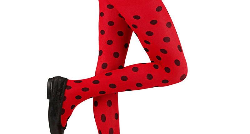 e-carnavalskleding-SYK Lieveheersbeestje panty kind