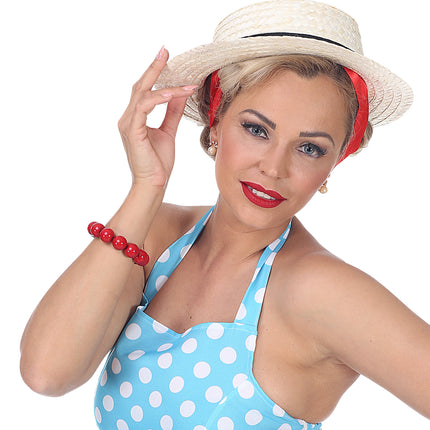 e-carnavalskleding-SYK Lou Bandy Hoed