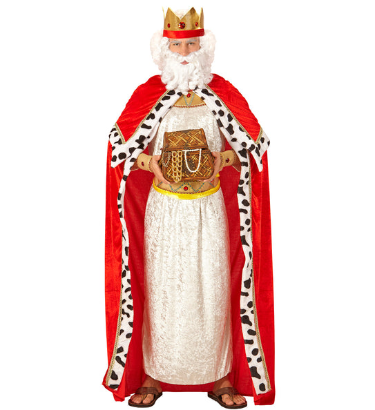 e-carnavalskleding-SYK Luxe cape koning volwassenen