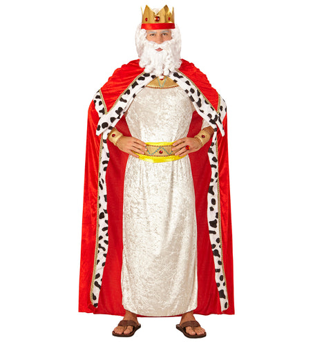 e-carnavalskleding-SYK Luxe cape koning volwassenen