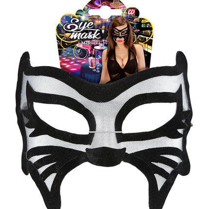 e-carnavalskleding-SYK Luxe katten oogmaskers in huidkleur