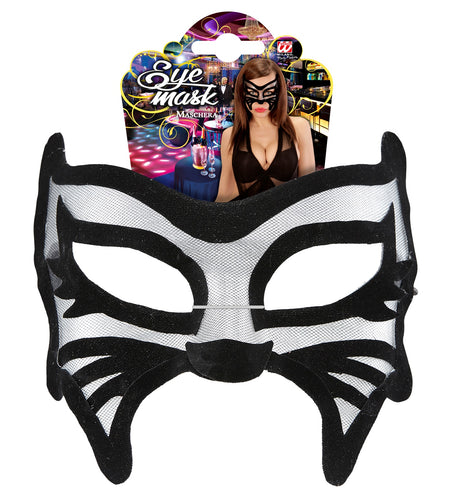 e-carnavalskleding-SYK Luxe katten oogmaskers in huidkleur