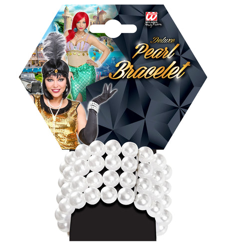 e-carnavalskleding-SYK Luxe parel armband