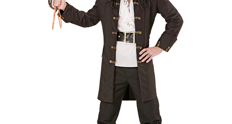 e-carnavalskleding-SYK Luxe piraten of lakei jas voor party's