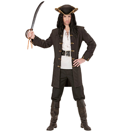 e-carnavalskleding-SYK Luxe piraten of lakei jas voor party's