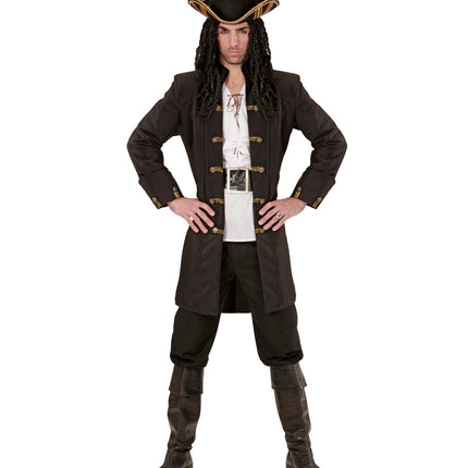 e-carnavalskleding-SYK Luxe piraten of lakei jas voor party's