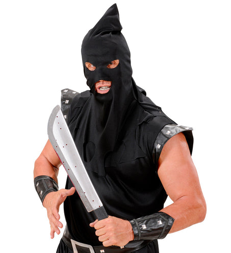 e-carnavalskleding-SYK Machete  mes met bloed 54cm