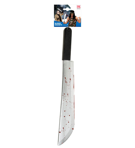 e-carnavalskleding-SYK Machete  mes met bloed 54cm