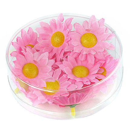 e-carnavalskleding-SYK Madelief decoratieve bloemen roze