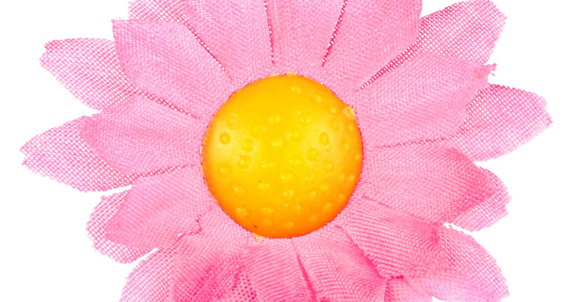 e-carnavalskleding-SYK Madelief decoratieve bloemen roze