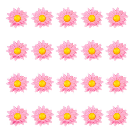 e-carnavalskleding-SYK Madelief decoratieve bloemen roze