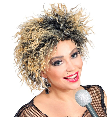 e-carnavalskleding-SYK Madonna pruik curly