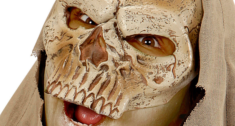 e-carnavalskleding-SYK Magere Hein masker kind