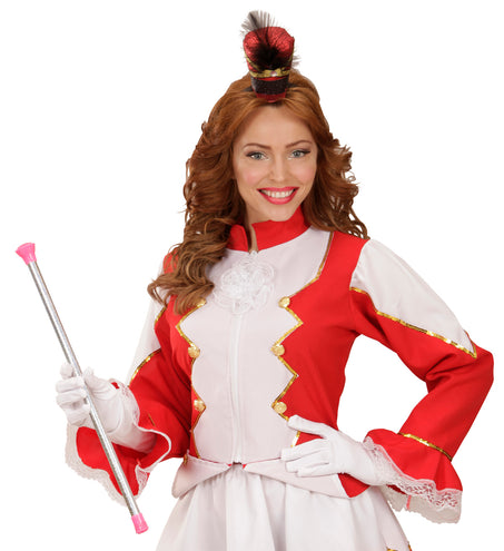 e-carnavalskleding-SYK Majorette Stok Holografisch