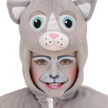 e-carnavalskleding-SYK Make-up grijs