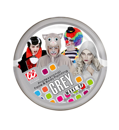 e-carnavalskleding-SYK Make-up grijs