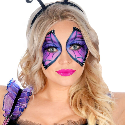 e-carnavalskleding-SYK Make-up paars