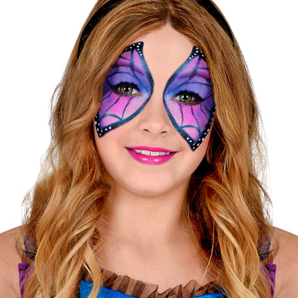 e-carnavalskleding-SYK Make-up paars