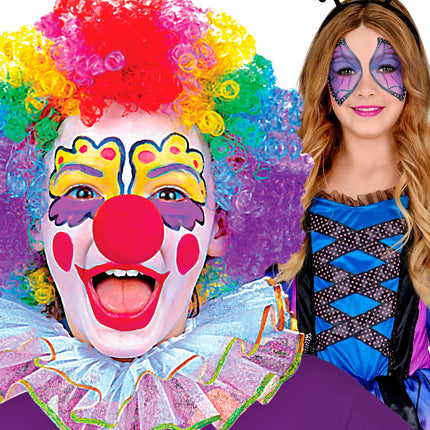 e-carnavalskleding-SYK Make-up paars