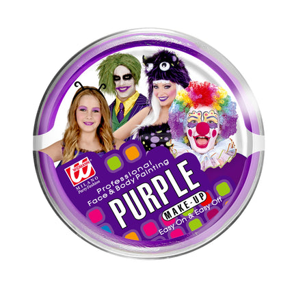 e-carnavalskleding-SYK Make-up paars