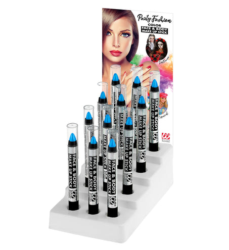 e-carnavalskleding-SYK Make-up potlood Enya lichtblauw