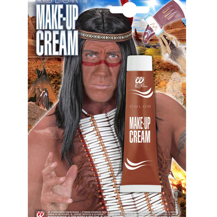 e-carnavalskleding-SYK Make up tube Indiaan rood