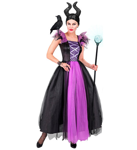 e-carnavalskleding-SYK Malefica jurk