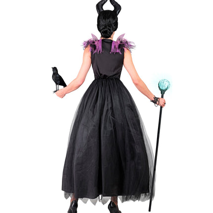 e-carnavalskleding-SYK Malefica jurk