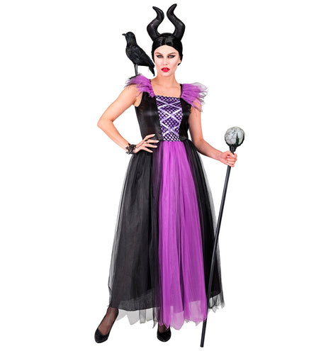 e-carnavalskleding-SYK Malefica jurk