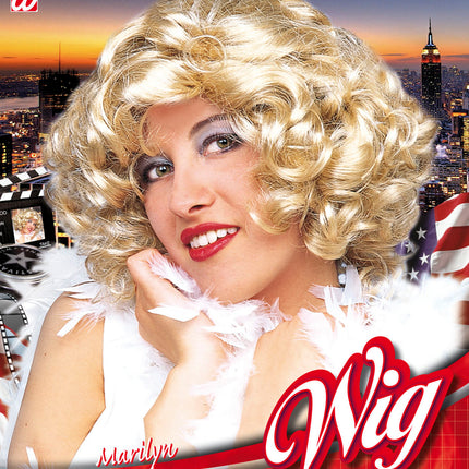 e-carnavalskleding-SYK Marilyn Monroe pruik