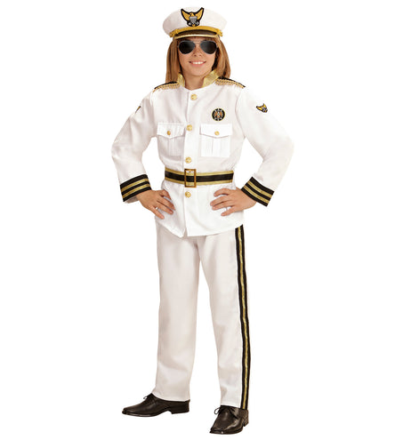 e-carnavalskleding-SYK Marine kapitein kostuum kind 140cm