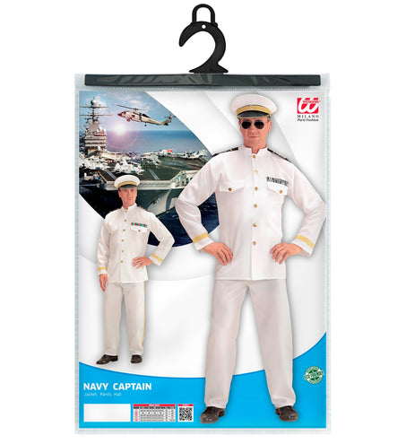 e-carnavalskleding-SYK Marine Kapitein pak heren