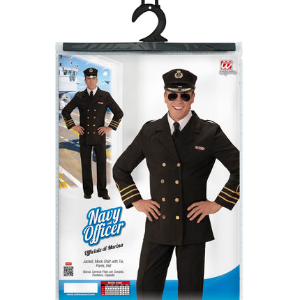 e-carnavalskleding-SYK Marine Officier