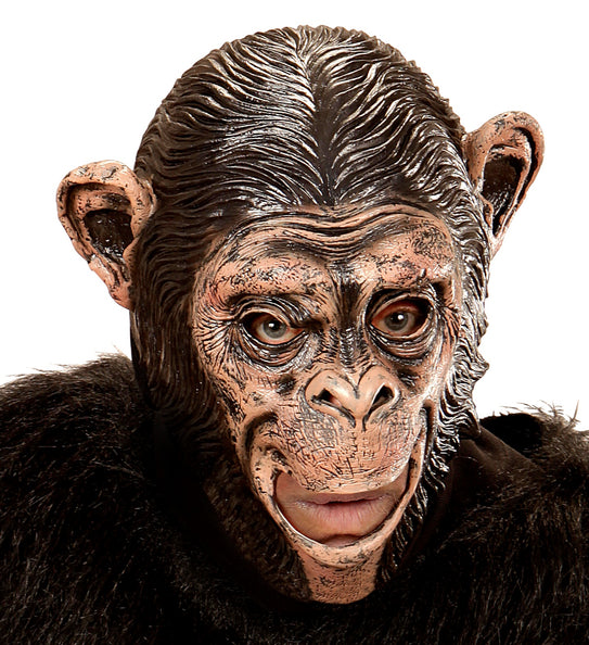 e-carnavalskleding-SYK Masker aap Chimpansee kind