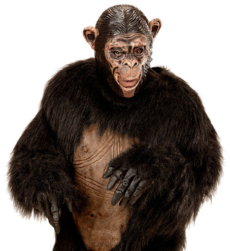 e-carnavalskleding-SYK Masker aap Chimpansee kind