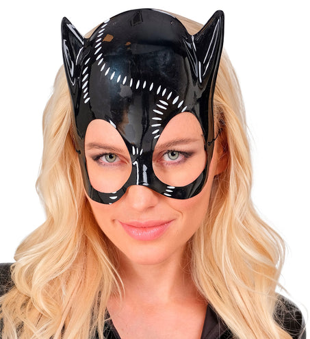 e-carnavalskleding-SYK Masker Catwoman pvc