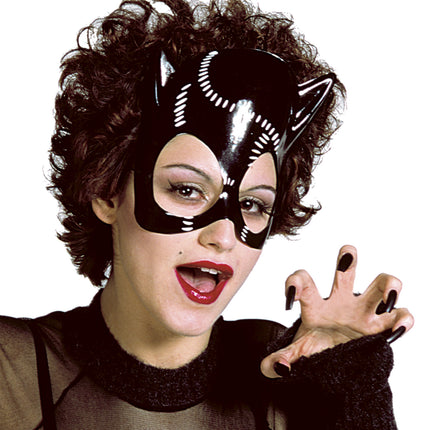 e-carnavalskleding-SYK Masker Catwoman pvc