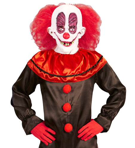 e-carnavalskleding-SYK Masker clown bassie met haren