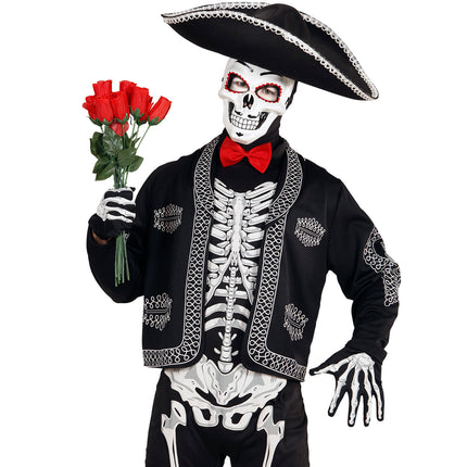 e-carnavalskleding-SYK Masker Dia De Los Muertos