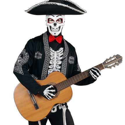 e-carnavalskleding-SYK Masker Dia De Los Muertos