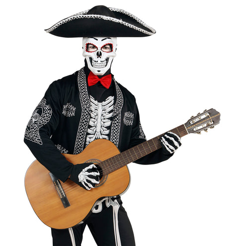 e-carnavalskleding-SYK Masker Dia De Los Muertos