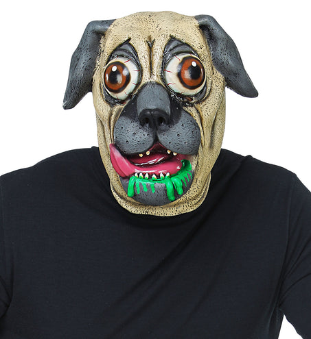 e-carnavalskleding-SYK Masker hond bulldog groot