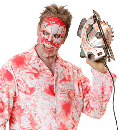 e-carnavalskleding-SYK Masker met bloed Psycho