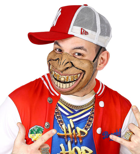 e-carnavalskleding-SYK Masker rapper de luxe