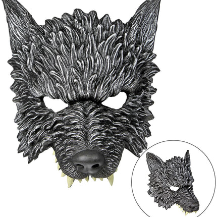 e-carnavalskleding-SYK Masker wolf voor volwassenen