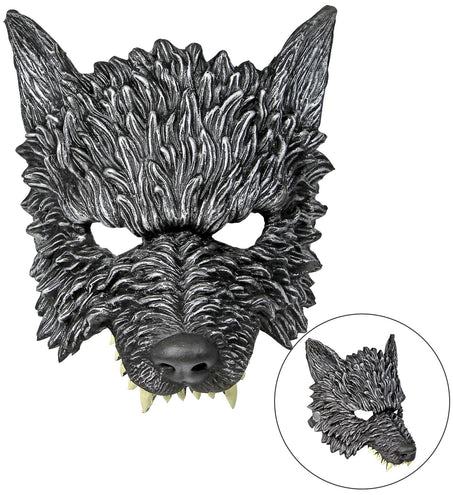 e-carnavalskleding-SYK Masker wolf voor volwassenen