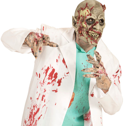 e-carnavalskleding-SYK Masker Zombie dokter volwassenen