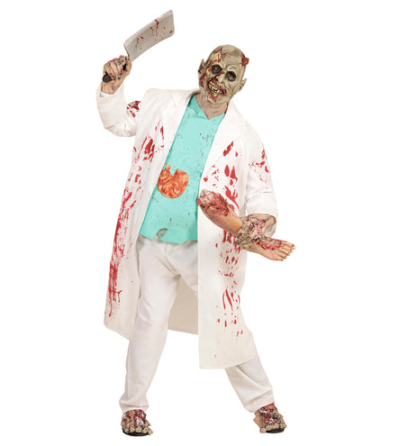 e-carnavalskleding-SYK Masker Zombie dokter volwassenen